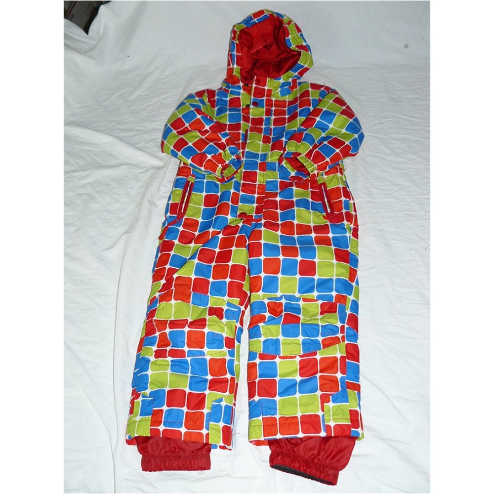 ALPINE Red Blue & Green Winter Snow Suit, SZ 4, EUC